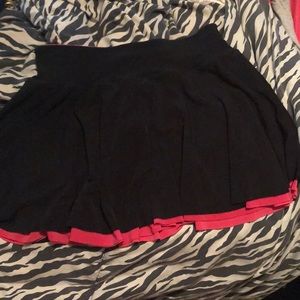 Reversible ballet skirt